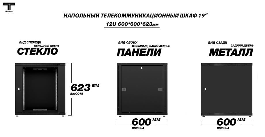 Схема сборки телекоммуникационного шкафа