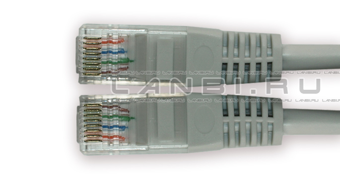 Патч корд UTP 0,5 м RJ45 (NM13001-005GR) шнур коммутационный NeoMax