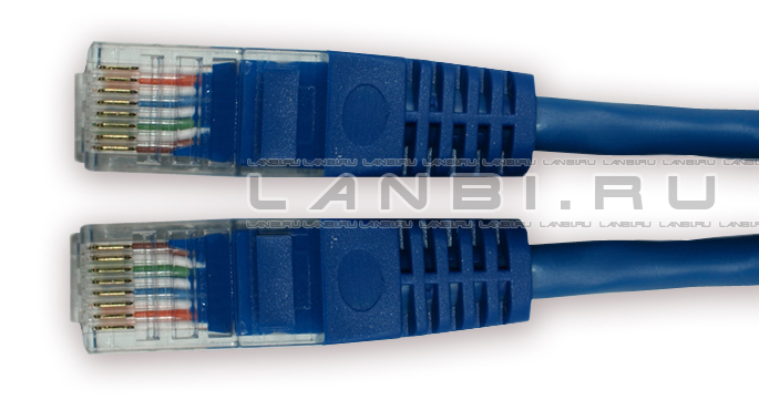 Патч корд UTP 0,5 м RJ45 (NM13001-005BL) шнур коммутационный NeoMax